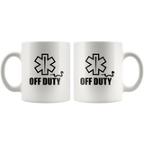 Off Duty Star Of Life White Coffee Mug