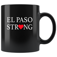 El paso strong black coffee mug