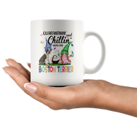 Quarantinin And Chillin With My Chihuahua Quarantine Gnome Shortage Toilet Paper Funny Gift For Dog Lover Women White Coffee Mug