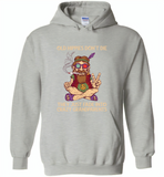Old hippies don't die they just fade into crazy grandparents - Gildan Heavy Blend Hoodie