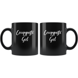 Creepypasta Girl Black Coffee Mug