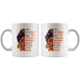 May woman I am Stronger, braver, smarter than you think, birthday gift white coffee mugs