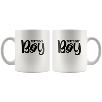 That’s My Boy Football Love FootBall White Coffee Mug