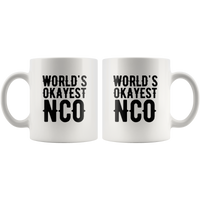 World's Okayest Nco White Coffee Mug