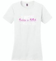 I wish being a bitch paid the bills - Distric Made Ladies Perfect Weigh Tee