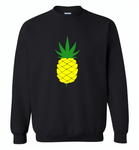 Pinapple weed leaf - Gildan Crewneck Sweatshirt