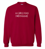 A girl has no name - Gildan Crewneck Sweatshirt