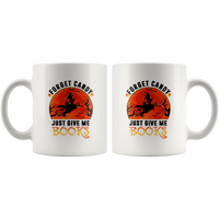 Forget Candy Just Give Me Books Witch Read Book Halloween Gift White Coffee Mug