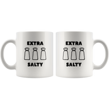 Official Extra Salty White Coffee Mug