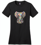 Baby elephant autism awareness - Distric Made Ladies Perfect Weigh Tee