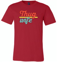 Thug Wife Vintage Classic - Canvas Unisex USA Shirt