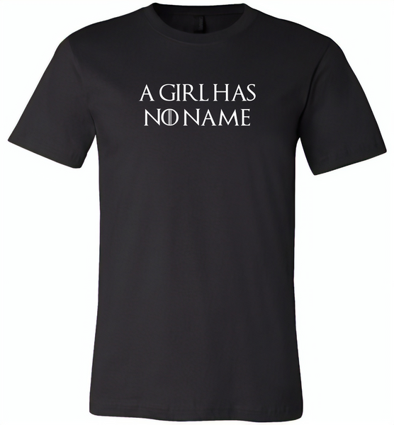 A girl has no name - Canvas Unisex USA Shirt