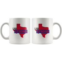 El Paso Strong Texas Design White Coffee Mug