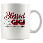 Blessed to be callled gigi mother's day gift white coffee mug
