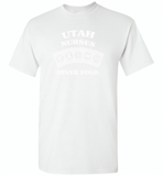Utah Nurses Never Fold, Play Cards - Gildan Short Sleeve T-Shirt