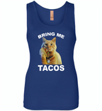 The cat bring me tacos goose - Womens Jersey Tank