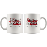 Blessed to be callled gigi mother's day gift white coffee mug