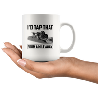 I’d Tap That From A Mile Away Sniper Girl White Coffee Mug