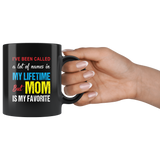 A lot of names in mylife but mom is my favorite coffee mug, mother's day gift funny