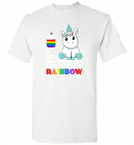 In Case Of Accident My Blood Type Is Rainbow Unicorn - Gildan Short Sleeve T-Shirt