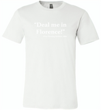Deal me in florence the first nursing student in 1860 - Canvas Unisex USA Shirt