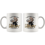 I Yam What I Yam US Navy Popeye And Proud Sailor White Coffee Mug