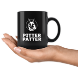 Pitter Patter Letterkenny Black Coffee Mugs
