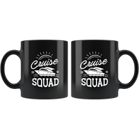 Cruise squad 2019 black coffee mug