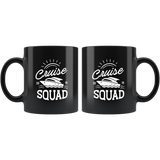 Cruise squad 2019 black coffee mug