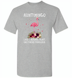 Auntimingo like normal aunt but more fabulous flamingo version - Gildan Short Sleeve T-Shirt