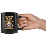 Lion A Black King Was Born in May I Am Who I Am Your Approval Isn’t Needed Birthday Gift Black Coffee Mug