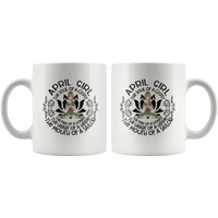 April Girl The Soul Of A Gypsy Fire Lioness Heart Hippie Mouth Sailor Birthday White Coffee Mug