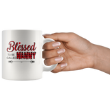 Blessed to be callled nanny mother's day gift white coffee mug