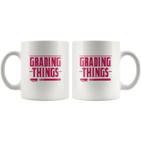 Granding Things White Coffee Mug