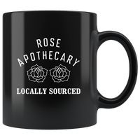 Rose Apothecary Locally Sourced Black Coffee Mug