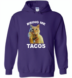 The cat bring me tacos goose - Gildan Heavy Blend Hoodie