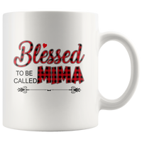 Blessed to be callled mima mother's day gift white coffee mug