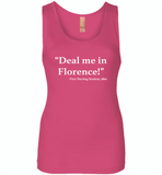 Deal me in florence the first nursing student in 1860 - Womens Jersey Tank