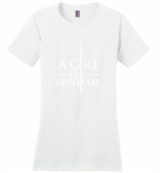 A girl has no name design - Distric Made Ladies Perfect Weigh Tee