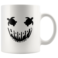 Happy Halloween Turtle Lover White Coffee Mug