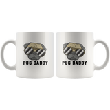 Pug Daddy Dad Father's Day Gift White Coffee Mug