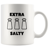 Official Extra Salty White Coffee Mug