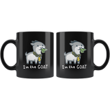 I'm the Goat black gift coffee mug