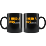 I need a huge amount of beer and motorcycles black gift coffee mug