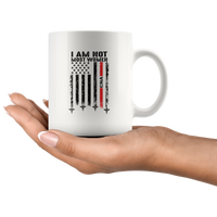 I Am Not Most Women CNA American Flag White Coffee Mug