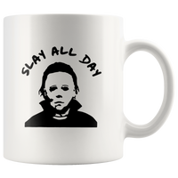 Michael Lay All Day Myers White Coffee Mug