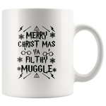 Harry Merry Christmas Ya Filthy Muggle Potter Xmas White Coffee Mug