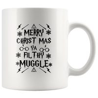 Harry Merry Christmas Ya Filthy Muggle Potter Xmas White Coffee Mug