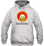 Booooks Boo Reading Book Halloween Gift Tee Shirt Hoodie