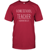 Homeschool Teacher Quarantinelife Quarantine Life Funny T Shirt Gift For Men Women